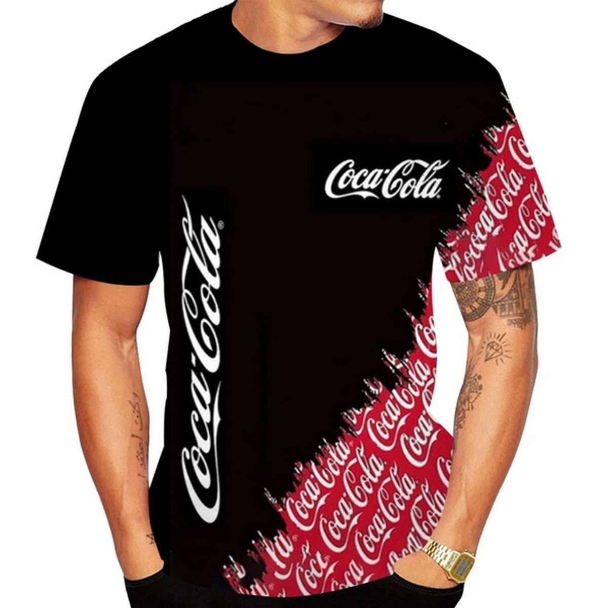 3d Print T-Shirt Männer Coole lustige kreative T-Shirts mit rundem Hals