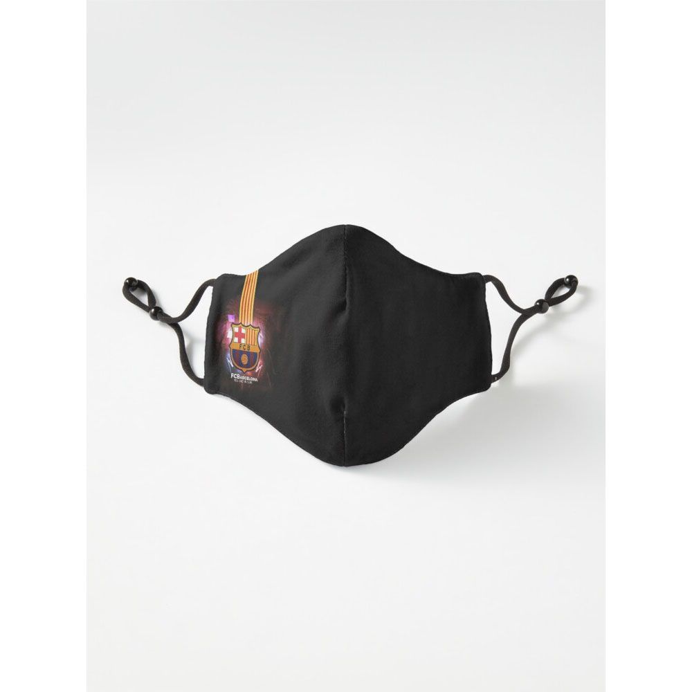 FC Barcelona Fooball Club Messi UEFA Champions Copa del Rey Six Layer Face Mask For Men And Women