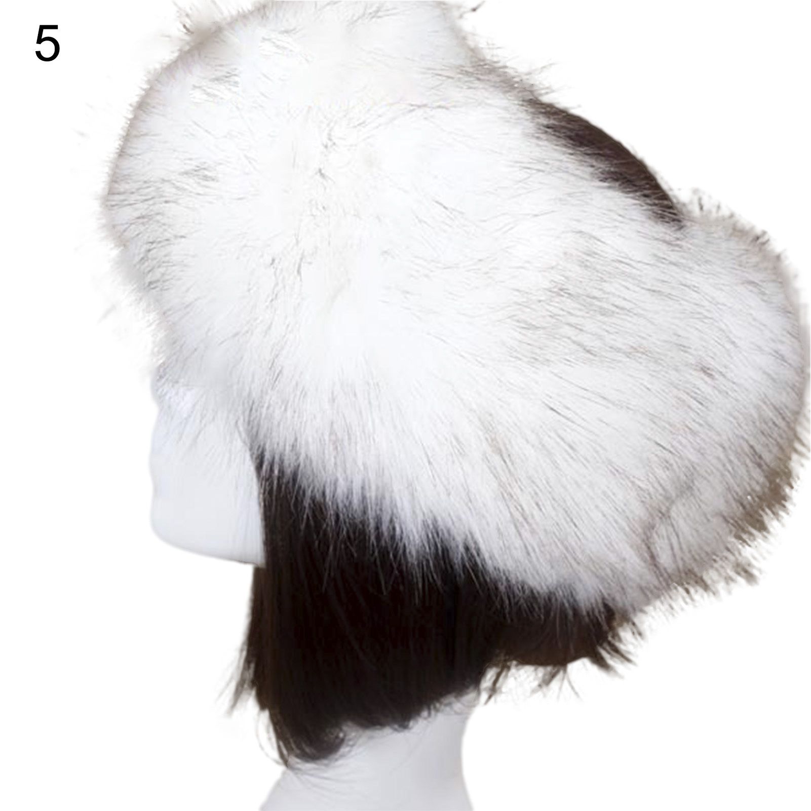 Women adband Solid Color Brimless Empty Top Hat