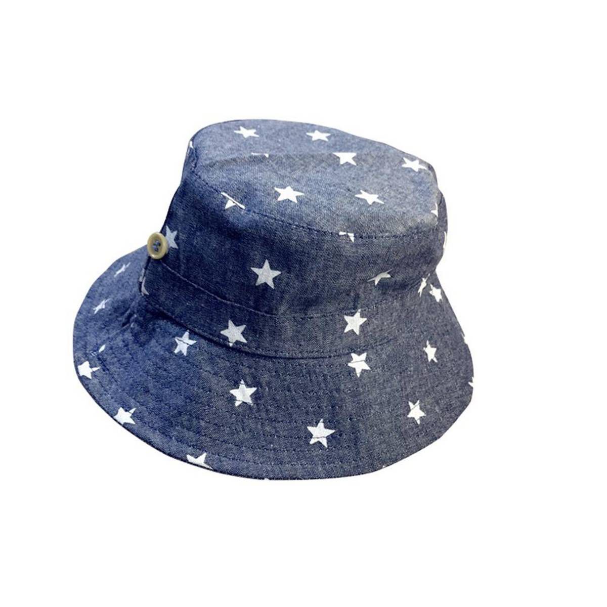 Summer Baby Sun Cap Infant Boys Girls Denim Bucket Hat