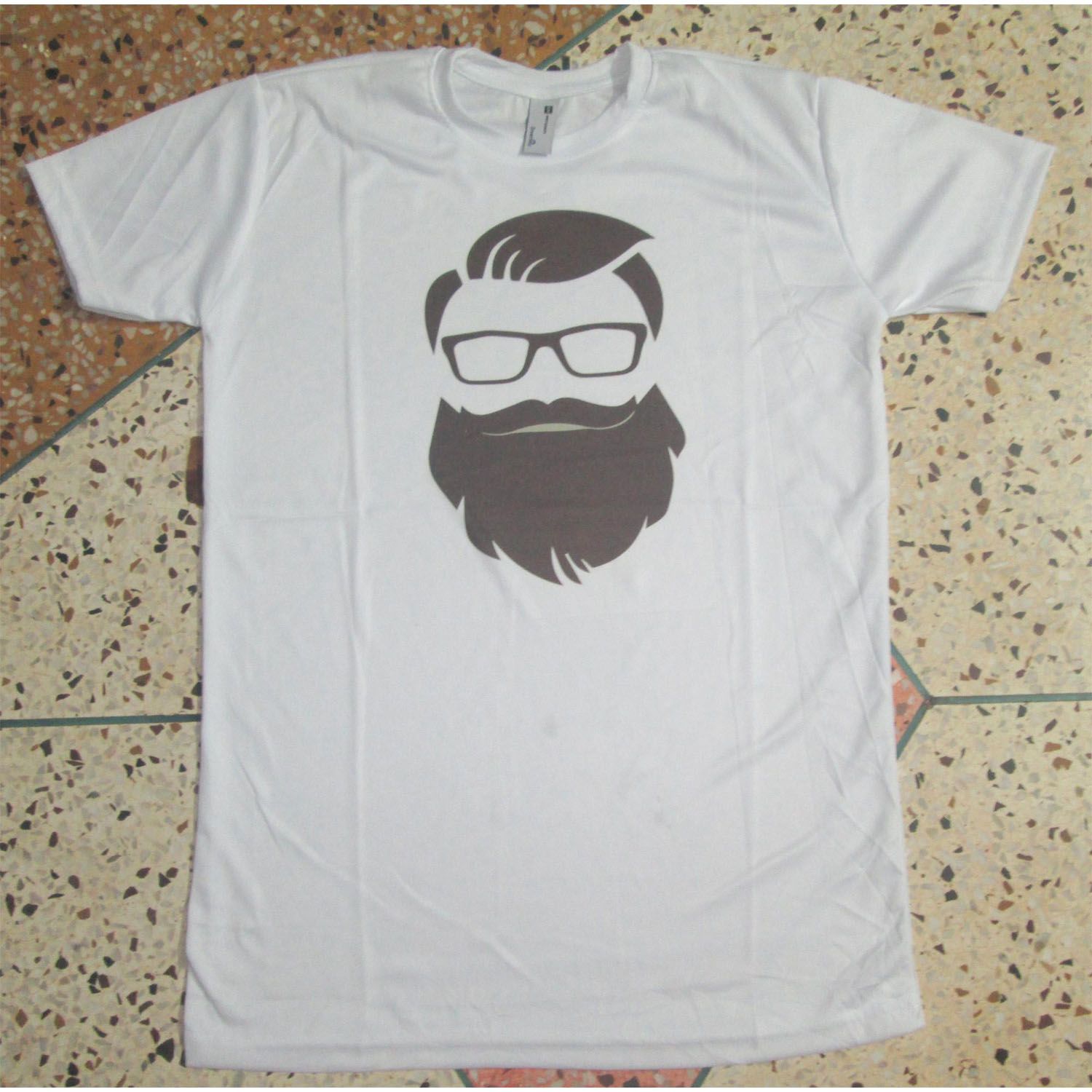 White Cotton Short Sleeve T-Shirt