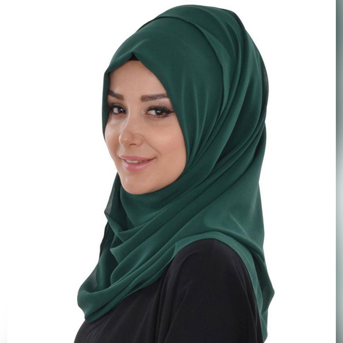 Premium Chiffon Georgette Hijab Fashionable Women Soft Fabric (Jorjet) Hijab - Hijab Collection