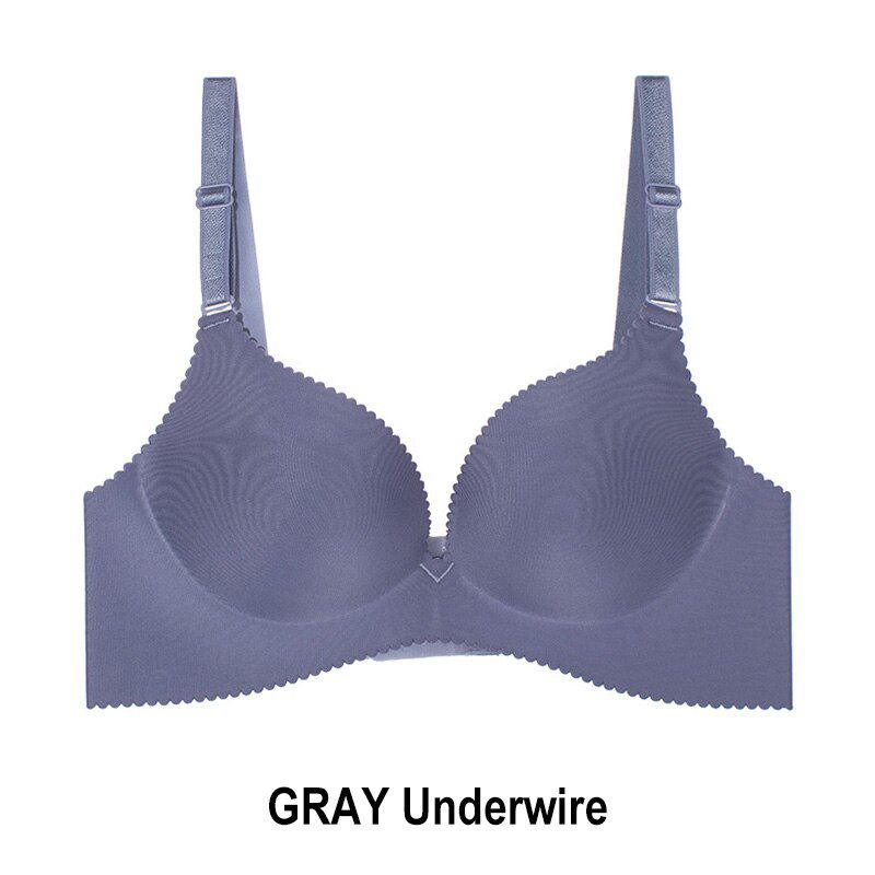 Deep U Cup Bras For Women Push Up Lingeries Seamless Bra Bralette Backless Bras  Underwear Hot