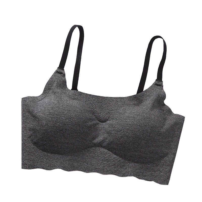 Queenral Seamless Brassiere Bras For Women Full Cup BH Comfortable Breathable Bralette Wire Free Sleep Bra Vest Ultra-thin