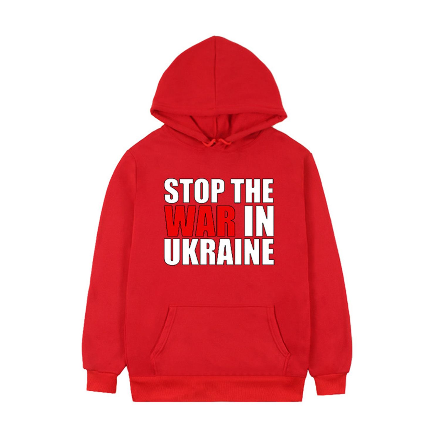 Uni Hooded Hoodie Wind-proof Breathable Ukraine Pee Pullover Hoodie