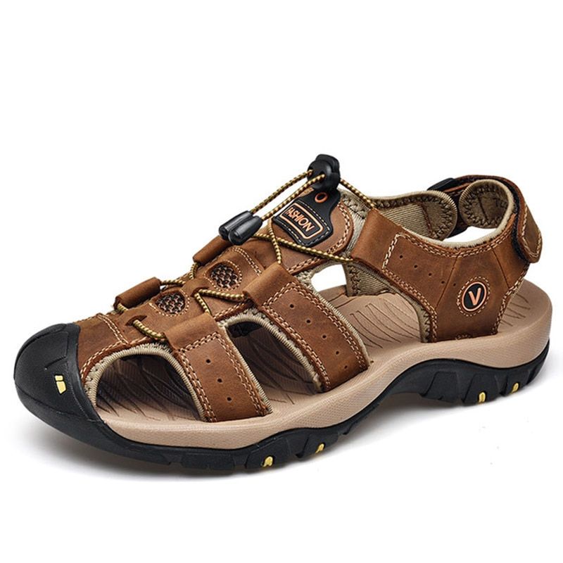 Male Sandal Climbing Sandals Breathable Nonskid Trekking Sneakers Aqua Fishing Shoes Sandalias Hombre  Sandalia Masculina