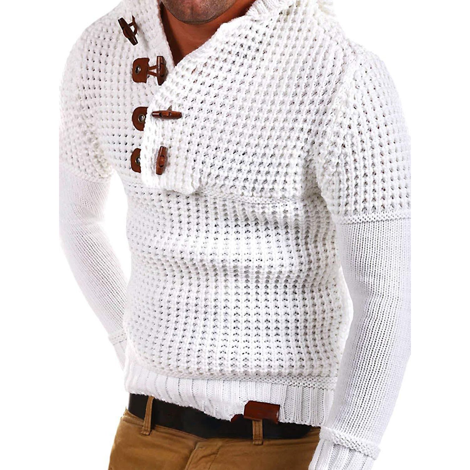 Sweater Jumper Stretchy Fashion Ribbing Cuffs Vintage Pullovers Sweaters