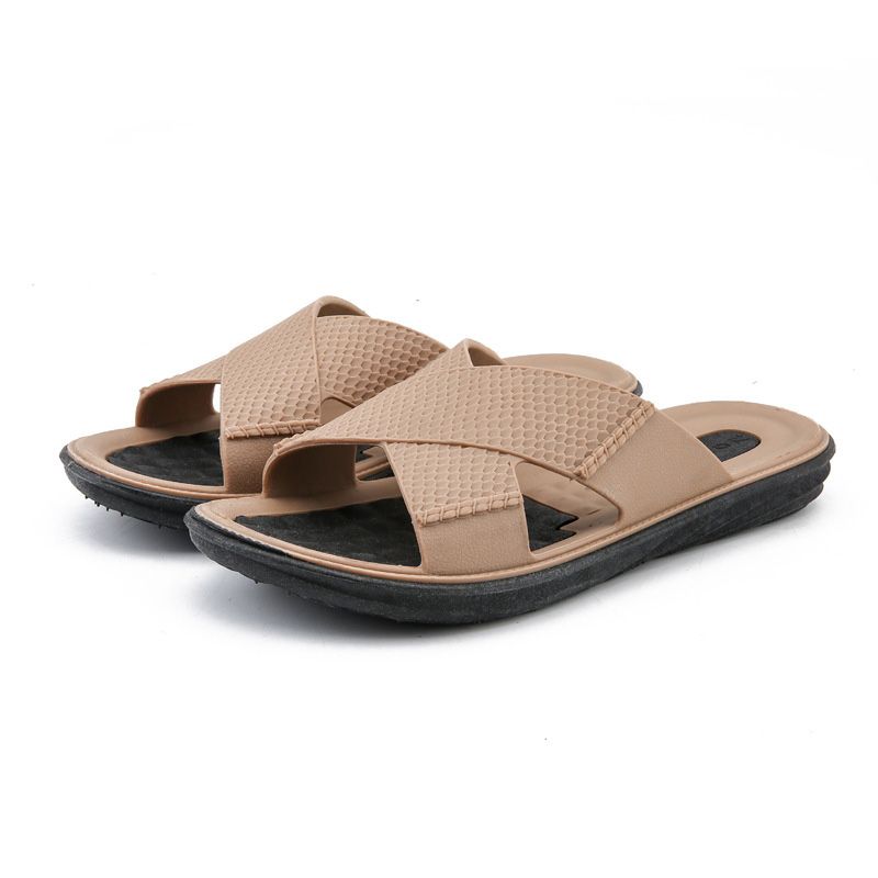 Men Summer Slippers Soft-Soled Sandals Indoor and Outdoor Beach Casual Antiskid Slippers
