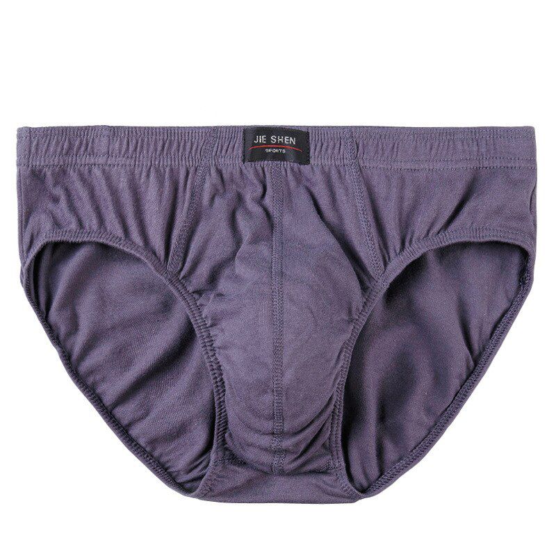 1Pcs Male Men Sexy Panties Cotton Breathable Briefs Pouch Shorts White Underpants Undies L XL XXL 3XL 4XL 5XL Big Size