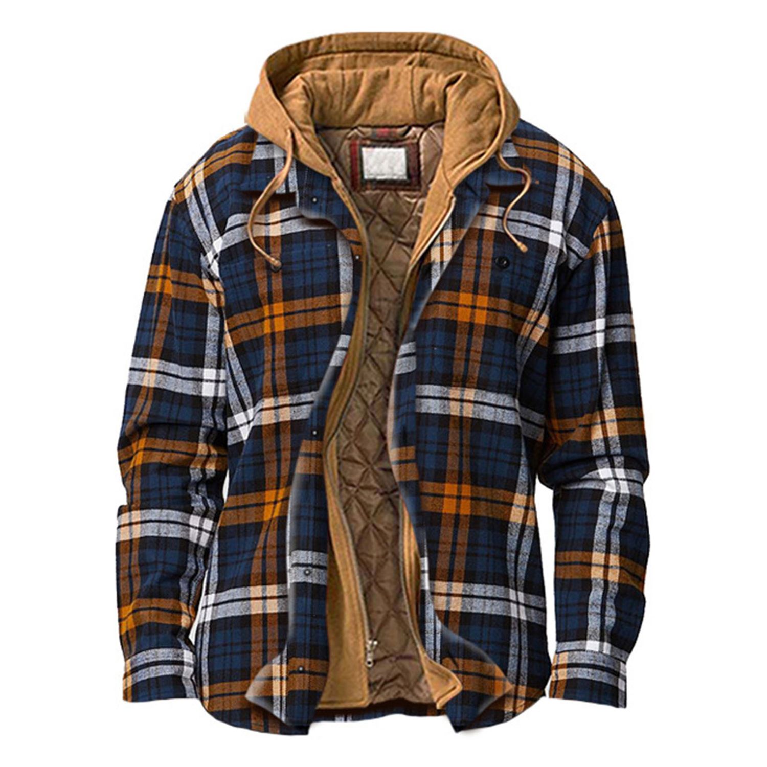 Jacket Zipper Wear Resistant Winter Coat