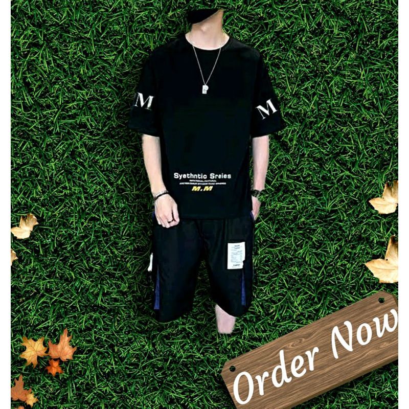 Shoulder  Half  Sleeve T-Shirt for Men