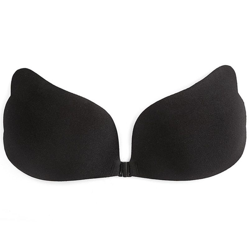 Magic Bras Big Cup Strapless Invisible Push Up gather bra Self Adhesive Silicone Sticky BH Backless Women  intimates dress