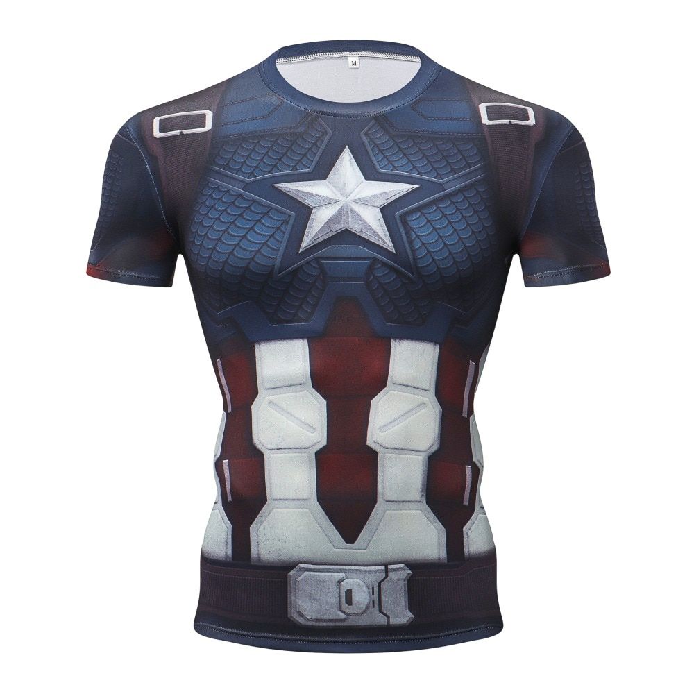 New Anime Movie 3D Printed Men T-shirt Fashion Cosplay Costume Compression Summer Long Short T Shirt Men Tops Tees