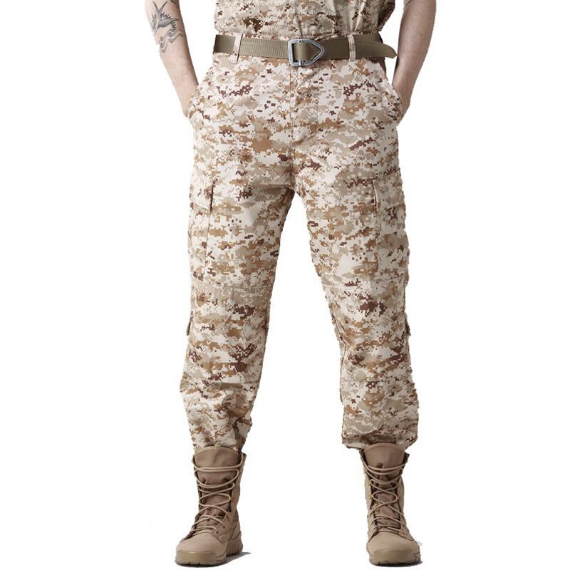 Men's  Tactical Pants Multi-Pockets  Dil CCargo Pants New 2018 Spring  Long Trousers For Men