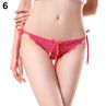 Ladies y Thongs Briefs Open Crotch G-string Le Bowknot Panties Underwear