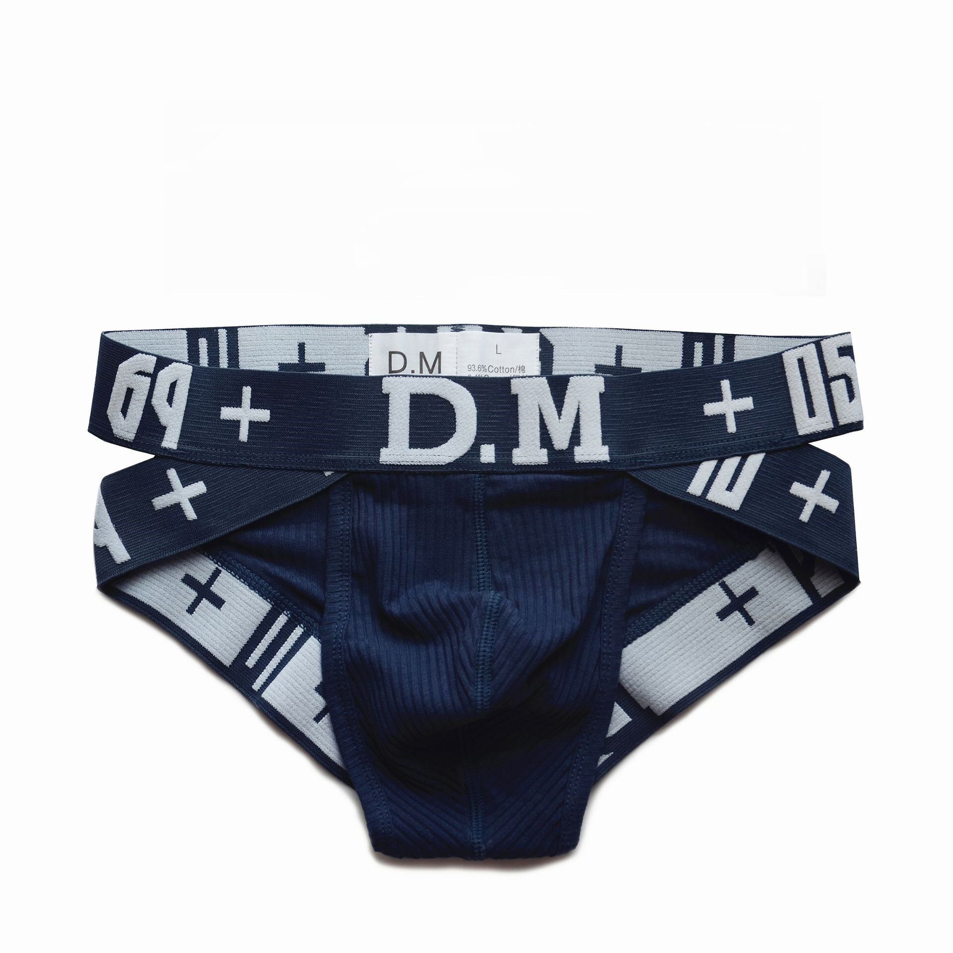 E likable new  letters men's fashion sexy comfortable breathable low waist cotton briefs