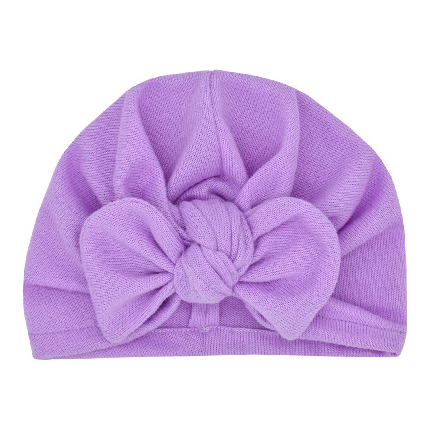 Baby Hat Solid Color Pure Color Windproof Turban Headband