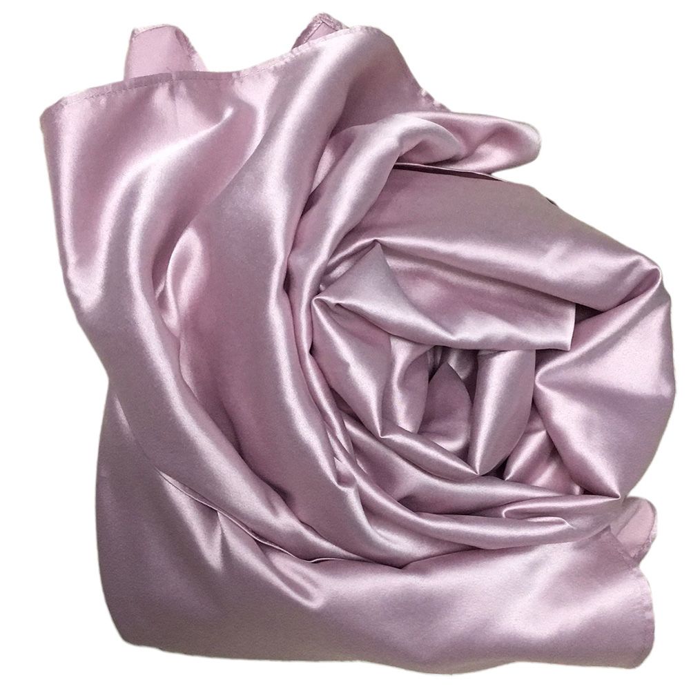 Women il Muslim Scarf Satin Monochrome Lightweight Scarf Retro Long Wrap Full Cover Islamic Hat