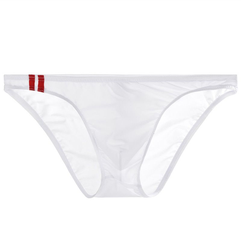 Hot Men's Sexy Breathable Ice Silk Men Briefs Seamless Panties Men  Solid Low Waist Men Soft Lingerie Underpants