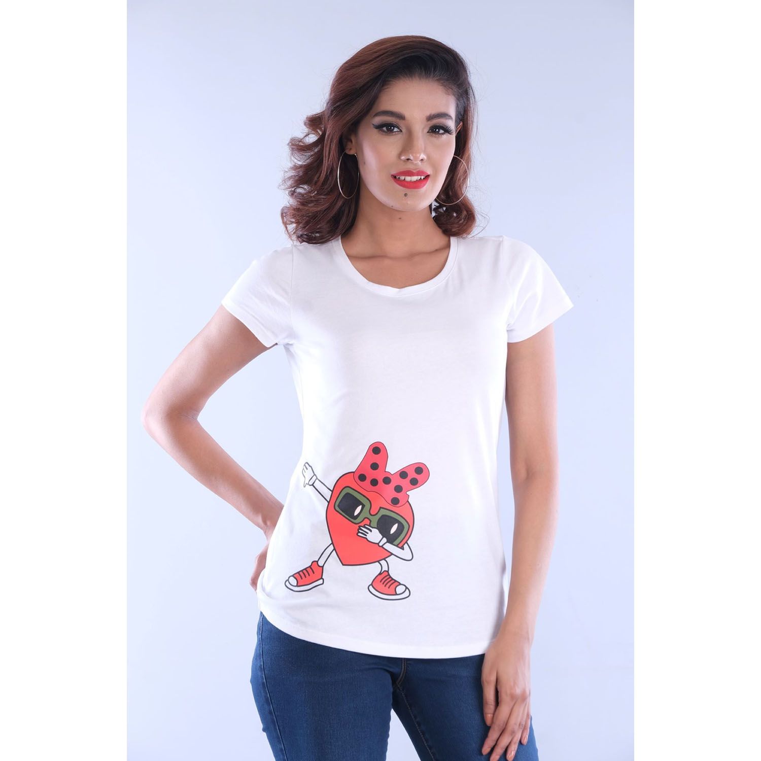FASHIONABLE WOMEN'S TRENDY T-SHIRT (WTS051)