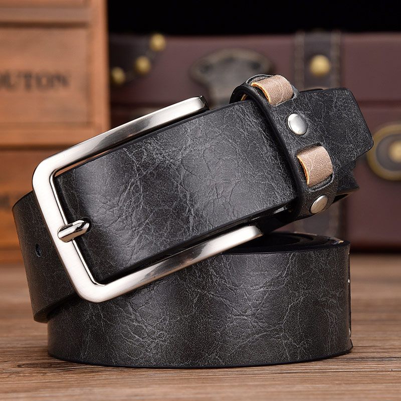 Casual Men Belt For Jeans Luxury Designer Belts Fashion Strap Male Pin Buckle Cinturones Hombre