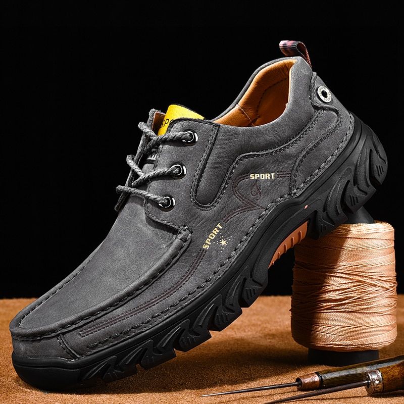 Men's Casual Shoes lace up  Leather Men Shoes fashion Outdoor Men oxfords Comfortable Men Shoes Ztos De Hombre