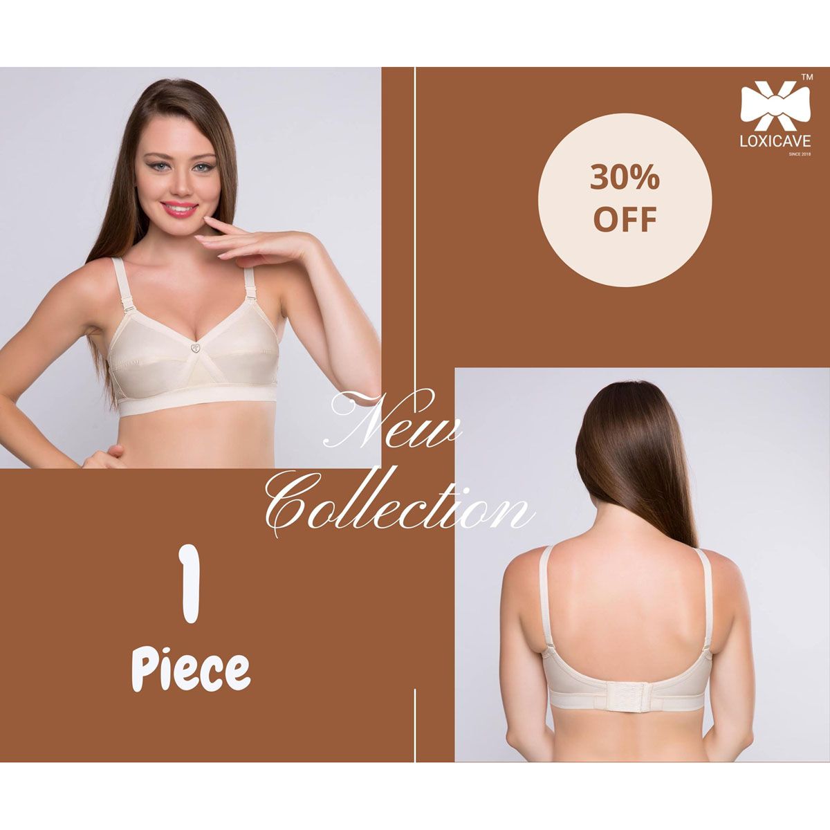 1 Pack 1 Color Indian Like Me Bra LIBR08