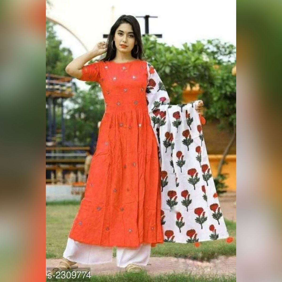 Handstich Cotton High Quality Un-Stitched Salwar Kamiz/Dress With Dollar Works For Women/Three Piece/Cotton Dress For Women/Girls/Ladies (3 Piece/Pis/Pcs)