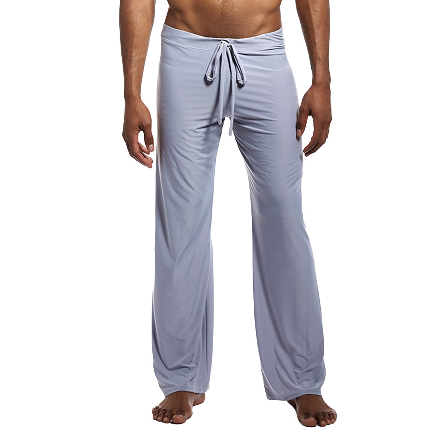 Summer Pants Solid Color Colorfast Men Pants
