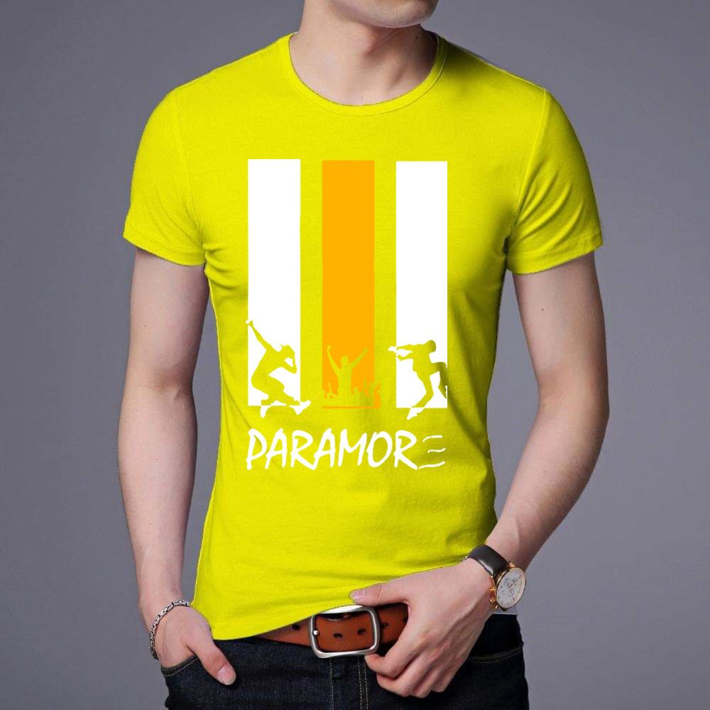 Trendy 100% Cotton Casual Half Sleeve Printed T-Shirt for Men