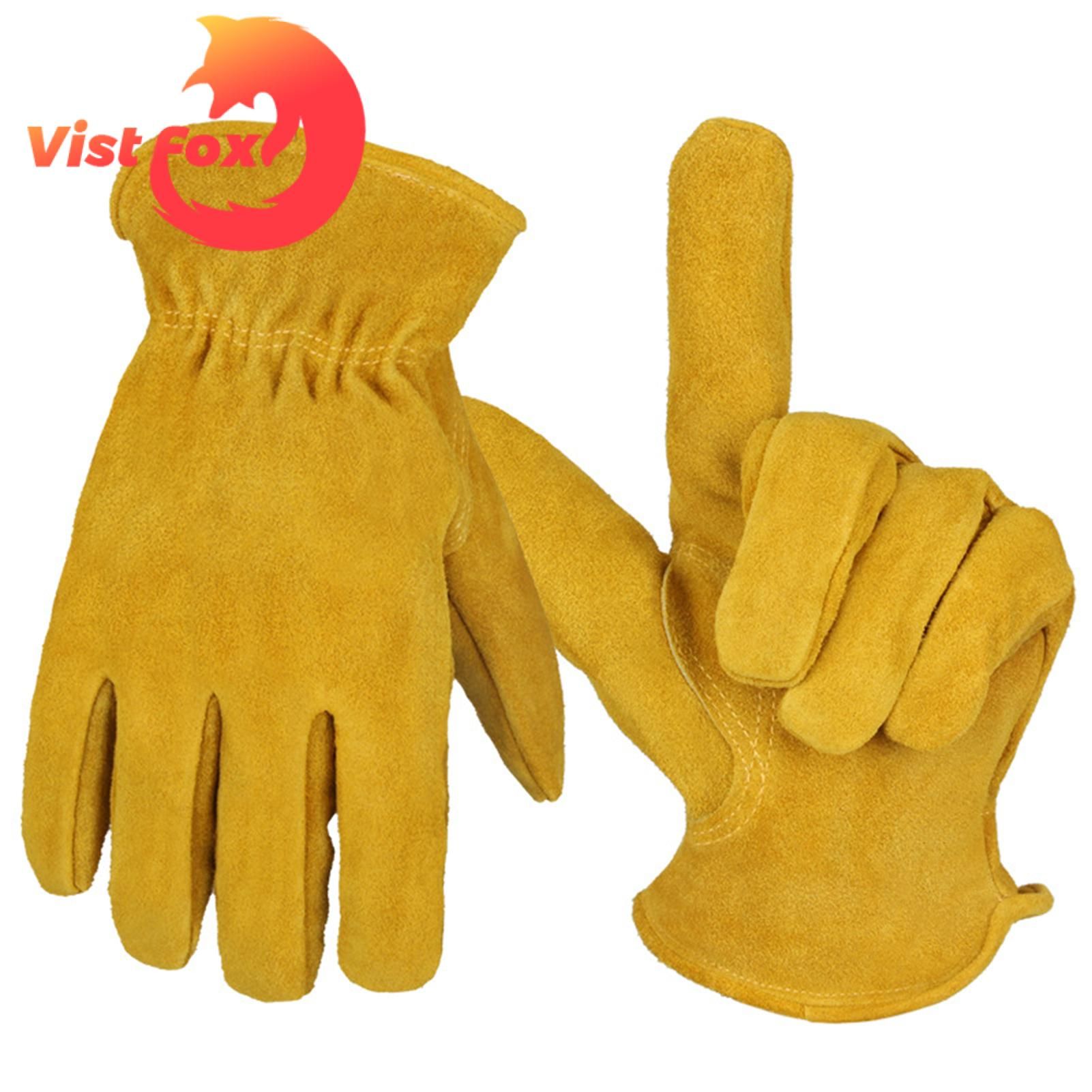 Vist Fox Work Gloves Warm Anti-falling Pure Color Insulated Gloves