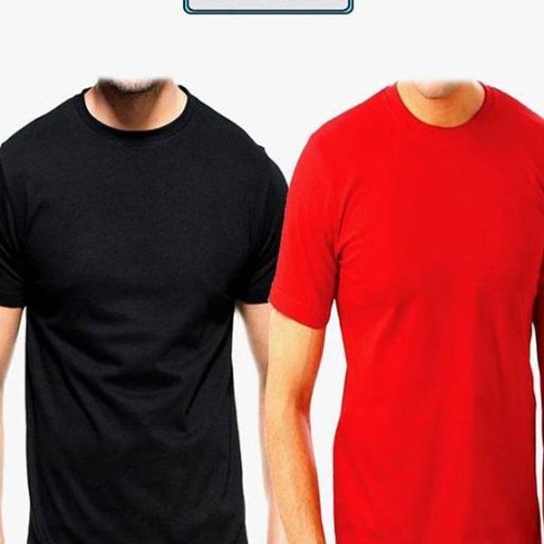 Metal Casual T-shirt for Men - Multicolor