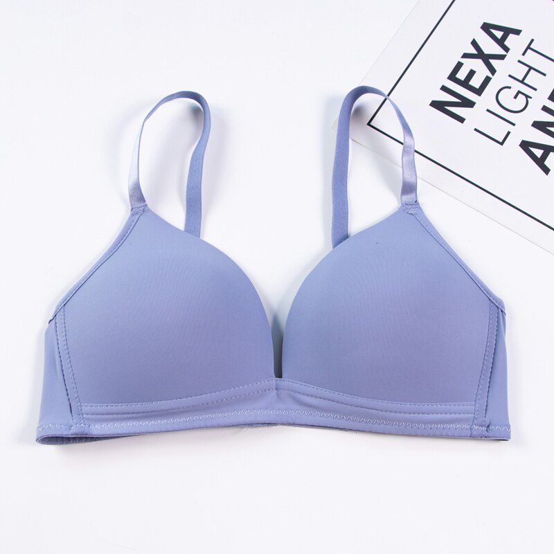 Women Bra Soft Wireless Bras Women  Lingeries Fashion Adjusted Push Up Seamless Bralette Female A B Cup Underwear