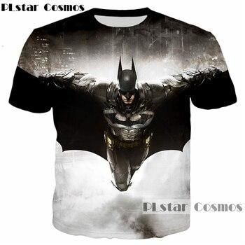 PLstar Superior quality T-shirts New design Movie Batman  t-shirt summer Fashion Men Women casual t shirts