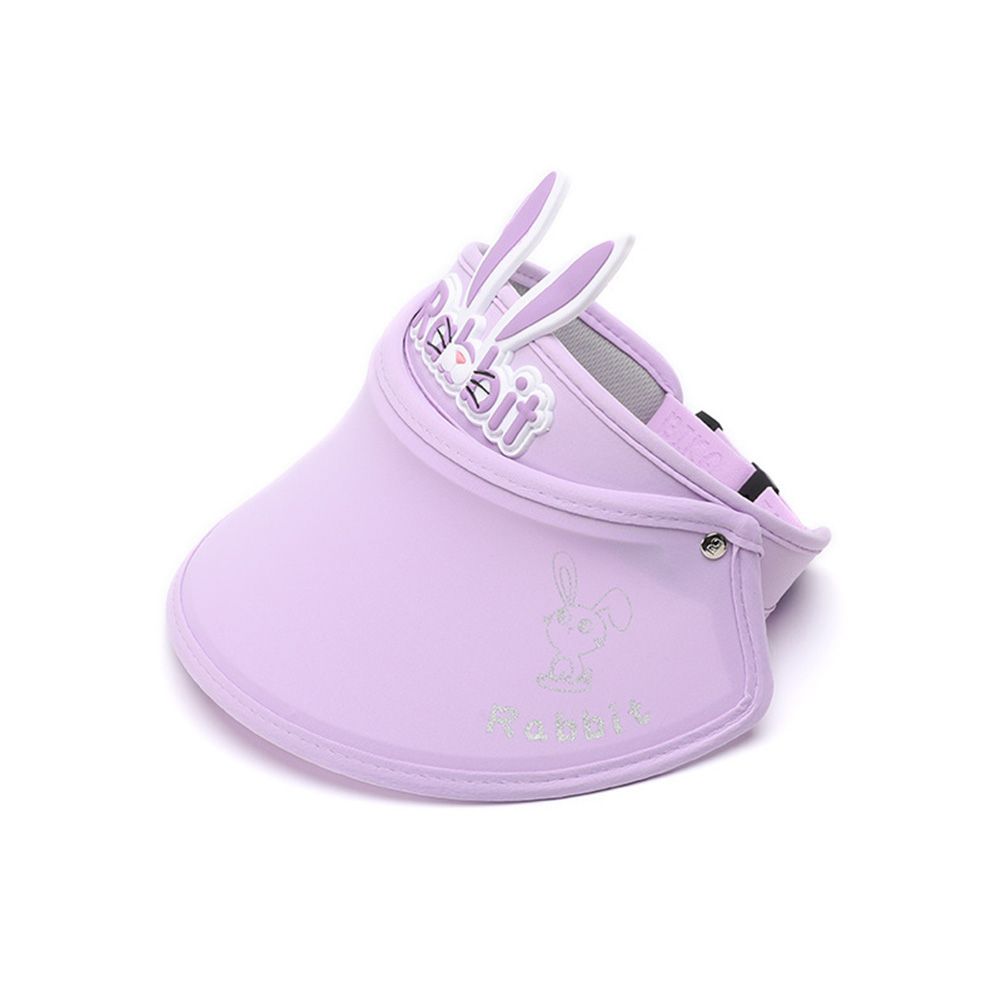 Rabbit Kids 360 Rotating Visor Cap Adjustable Empty Top Sun Protection Hat