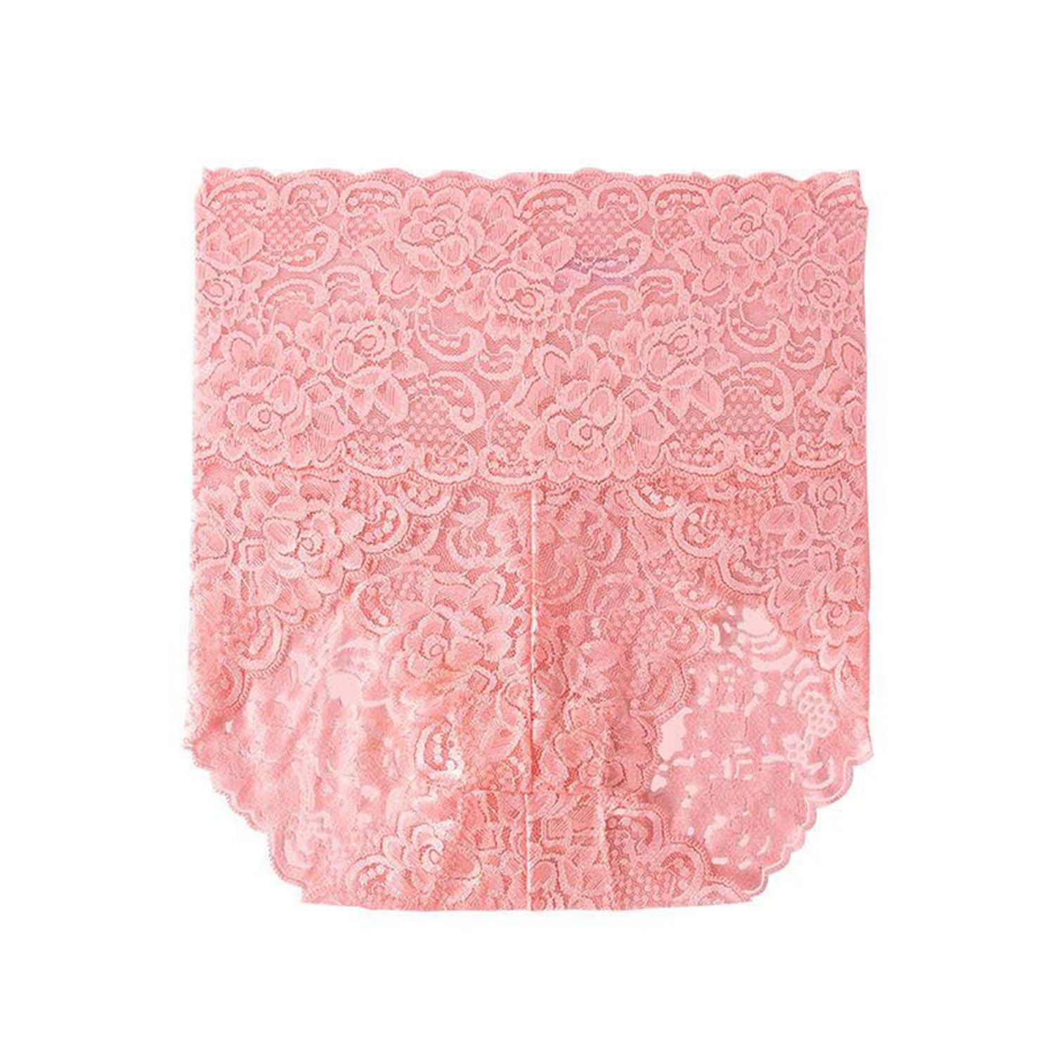 Panty Lightweight Soft Nylon Hollow Lace See-through Thong for Valentine's Day
