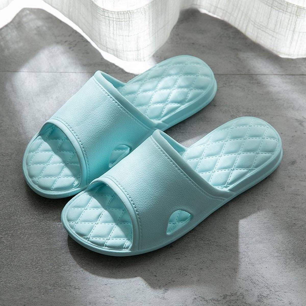 Womens Ladies Girls Korean Sandals for Women Women's Shower Slippers Bathroom Couple Outdoor Soft Bottom Open Toe Slippers Women Casual Flat Shoes Fashion Shoes Work