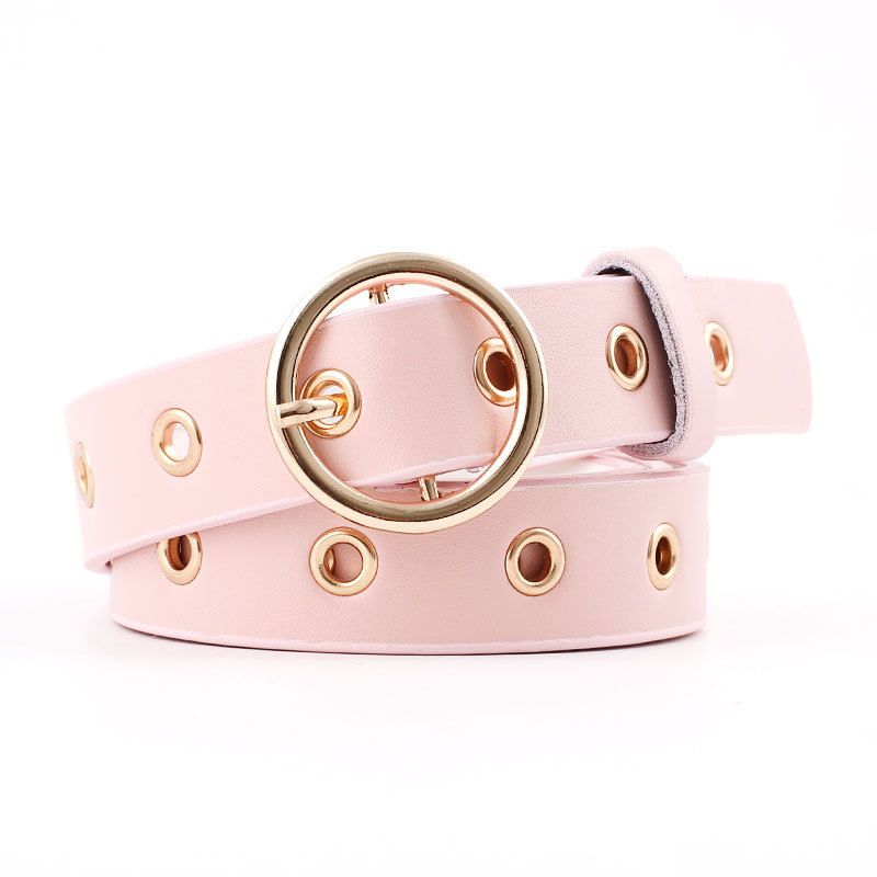 Loldeal 2.3x105cm Korean Style Fashionable All-Match Women's Air Hole Belt New Trendy Women's Belt
