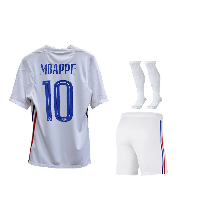 Team soccer Jersey France kids  football child boys and men clothing kit Jersey BAPE GIEZANN shorts