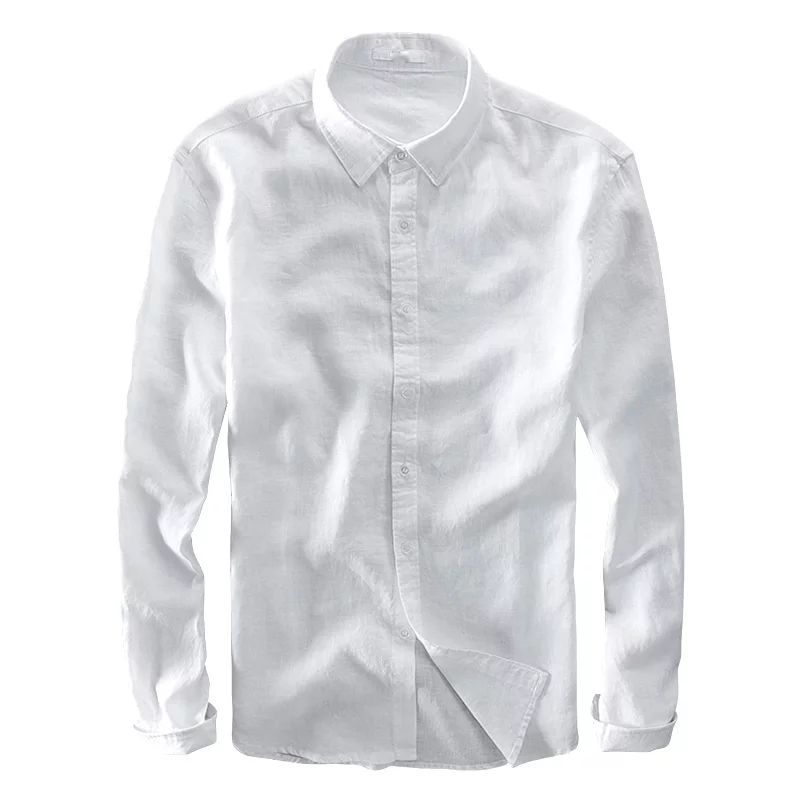 Premium¬White Slim Fit Formal Cotton Shirt For Men.