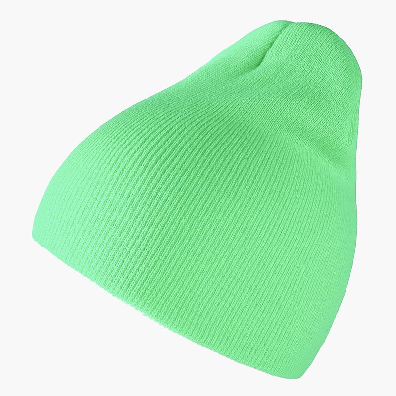 Winter Unisex Female Beanies Children Women Fashion Knitted  Cap Solid Color Autumn Hat Thick Warm Casual  Bonnet Soft Clearance