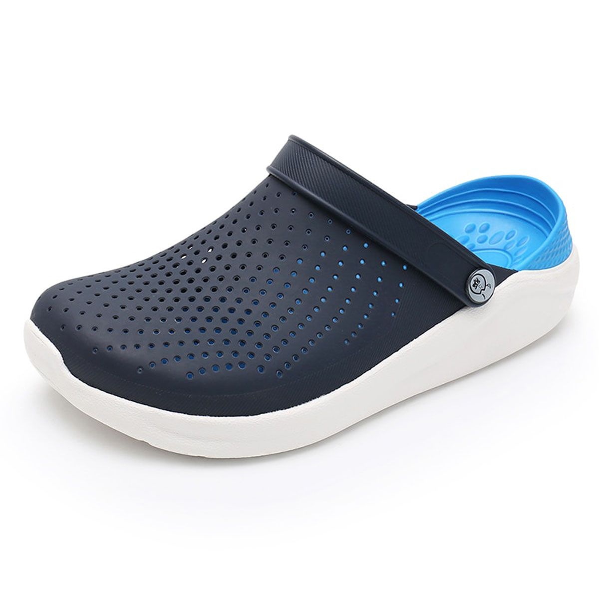 2020 Men Sandals Clogs Slides Hole Shoes Rubber Clogs For Men EVA Unisex Garden Shoes Black Clogs Adulto Cholas Zapatos Hombre