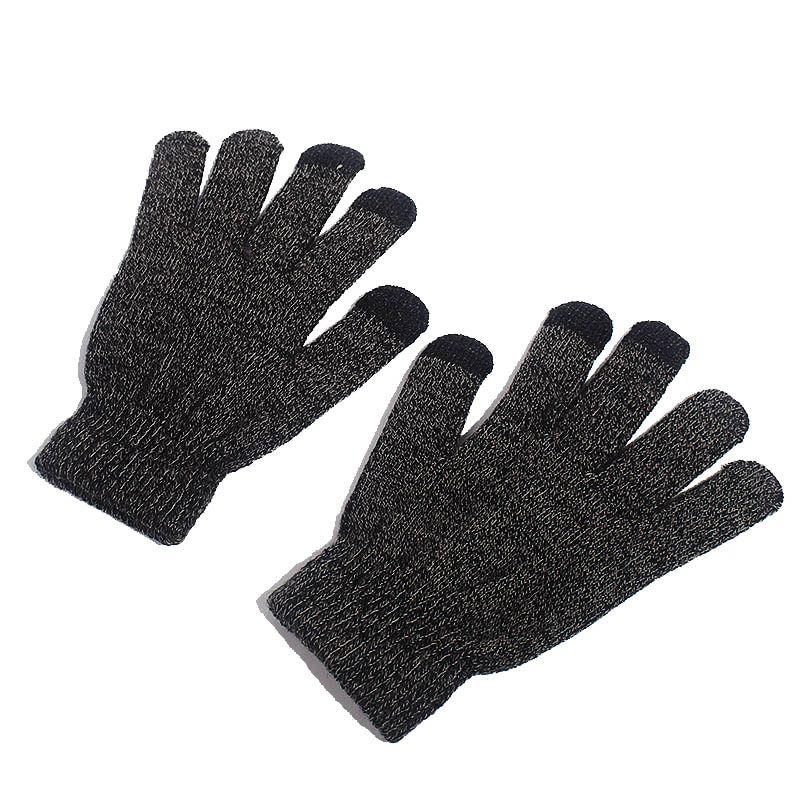 Scarf Hat Glove Set Women Men Hat Beanies Knitted Skullies Hats Winter Female Warm Wool Crochet Caps UniBonets With Lining
