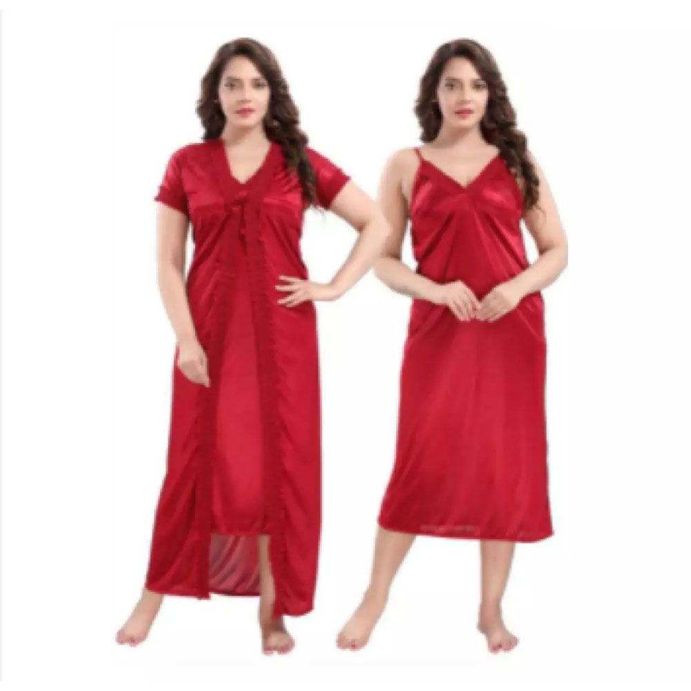 Night Dress For Women = 2part