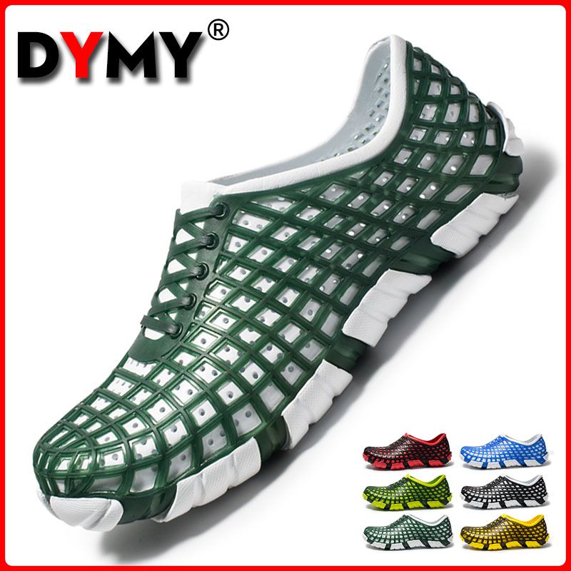 DYMY Sandals for Men Water Shoes Casual Non-slip Shoes Breathable Beach Sandals