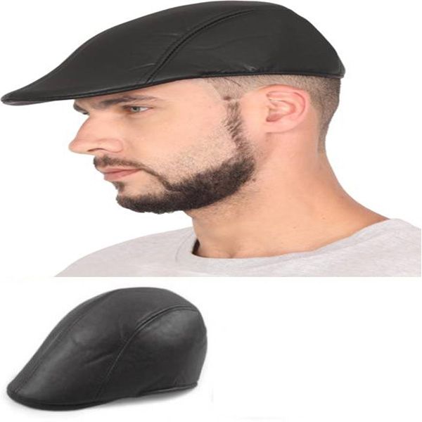 Casual fashion GOlf Leather Cap
