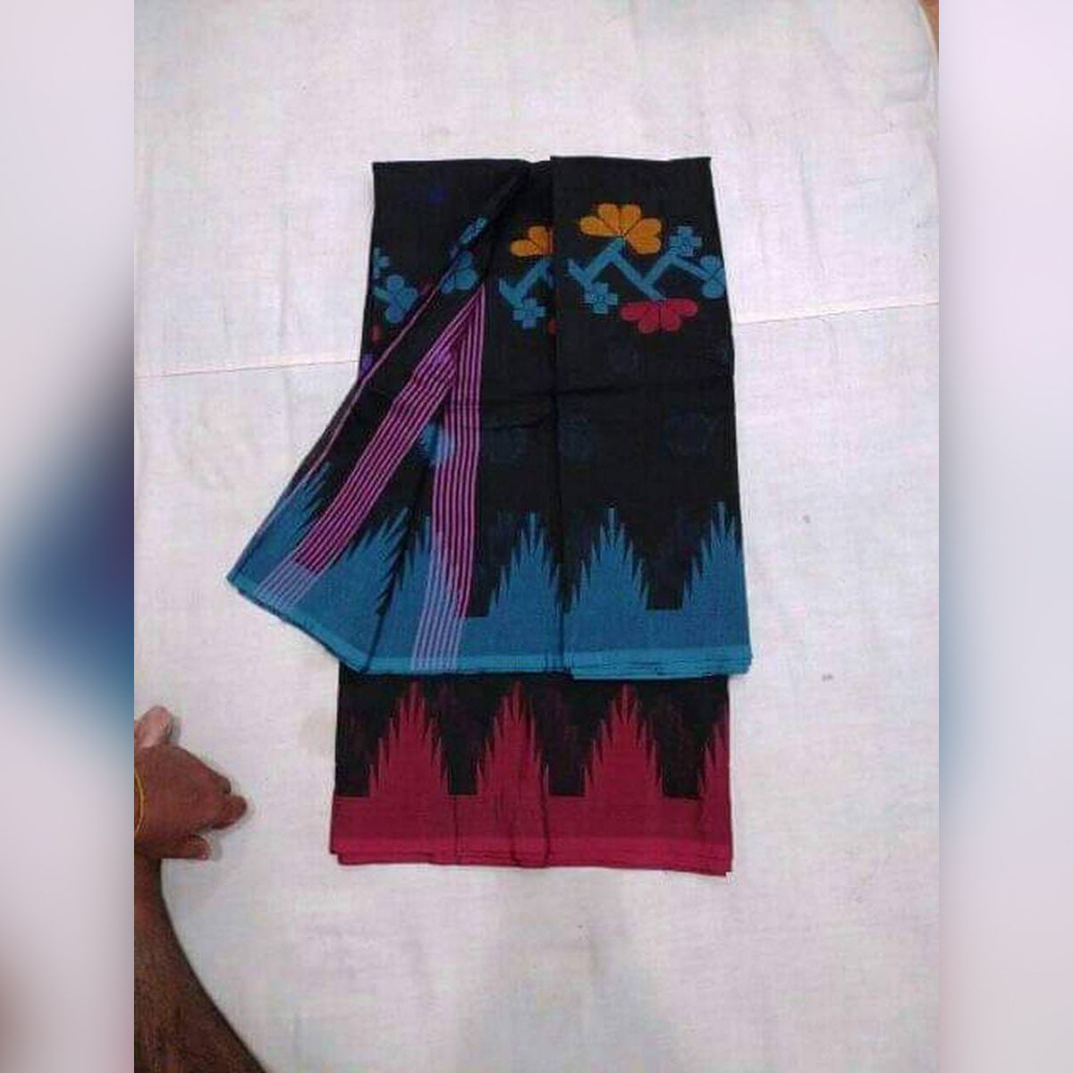 Monipuri Saree for Women with Blouse Piece