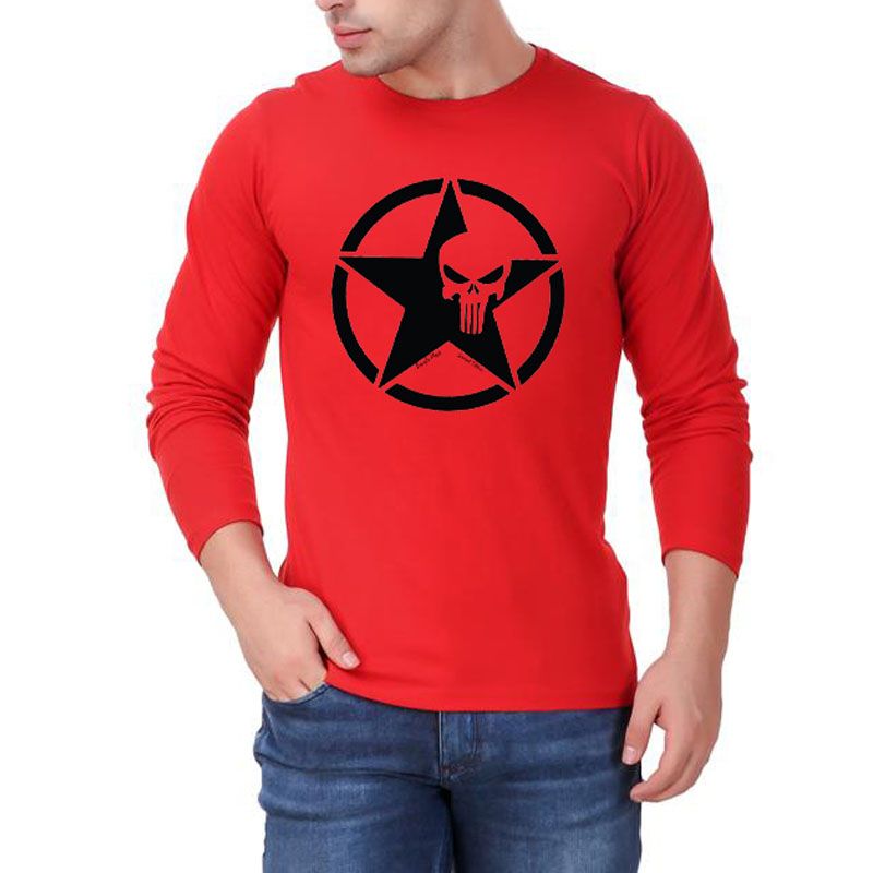 Long Sleeve Menz Comfortable Jersey Tshirt