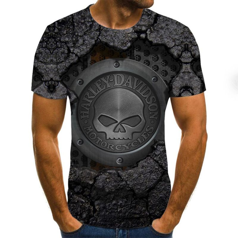 Summer T shirt Men Streetwear O Neck Short Sleeve Tees Tops  PuStyle  Male Clothes Casual  3D Print Tshirt
