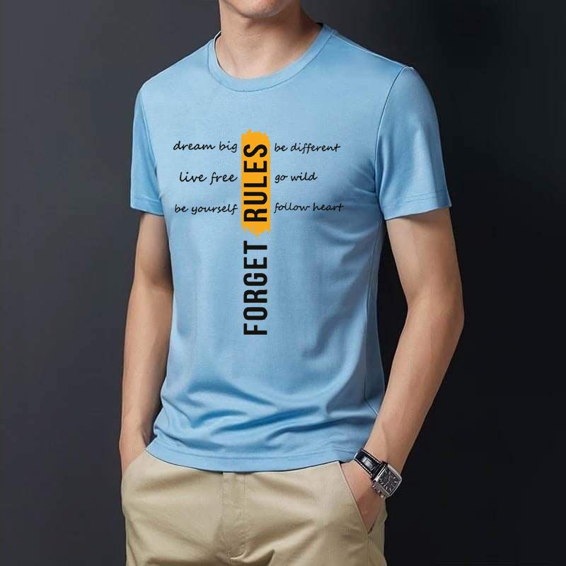 Forget Rules Trendy T-Shirt For Men's